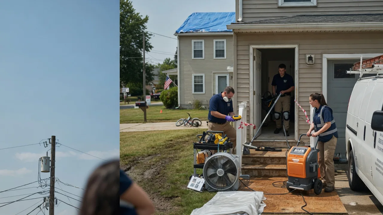 Water Damage Repair in Colfax, IL near me